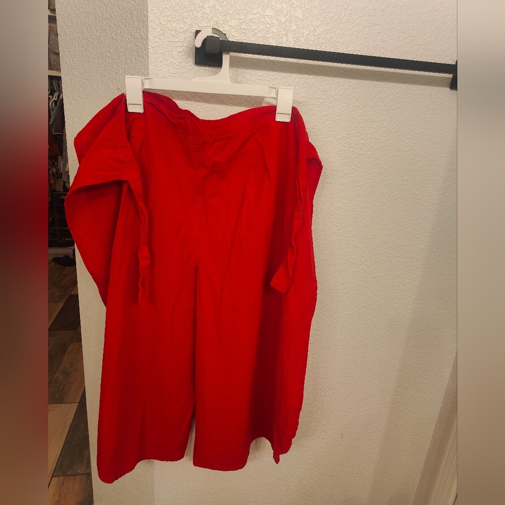 Mexican 2 Piece Outfit, red, Size M - Picture 4 of 4